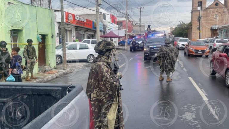 Catean vivienda en Centro de Saltillo; aseguran droga y detienen a un hombre