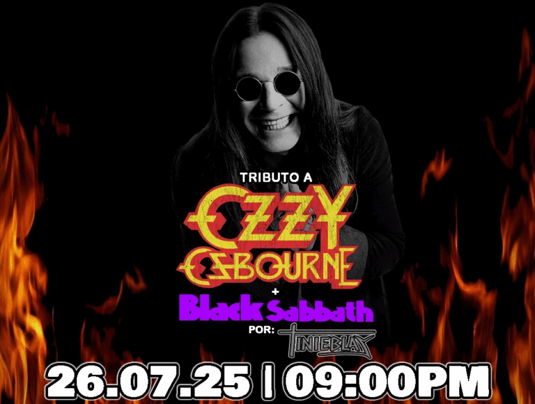Con tributo musical, recordarán en Saltillo a Ozzy Osbourne