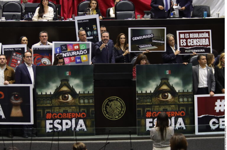 Configuran legisladores de la 4T el “Gobierno Espía”