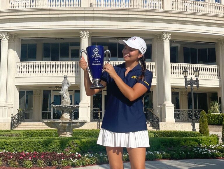 Conquista Paloma Ibarra torneo internacional de golf