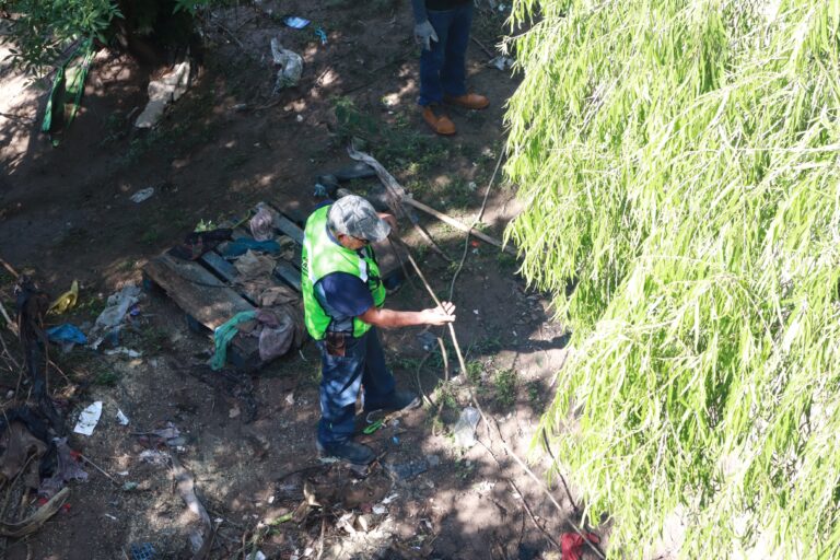 Continúan labores de limpieza y rehabilitación, tras lluvias en Saltillo