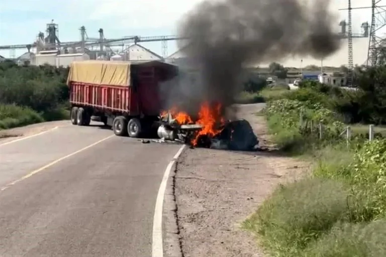 Desatan narcobloqueos en Aguascalientes tras operativo