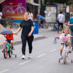 Disfrutan de la convivencia y de clima agradable en la Ruta Recreativa