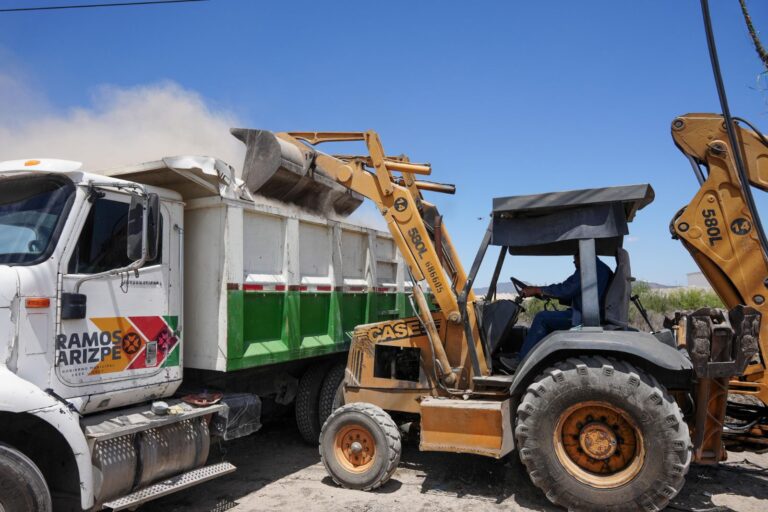 Intensifica RA acciones de limpieza a través del programa de empleo temporal