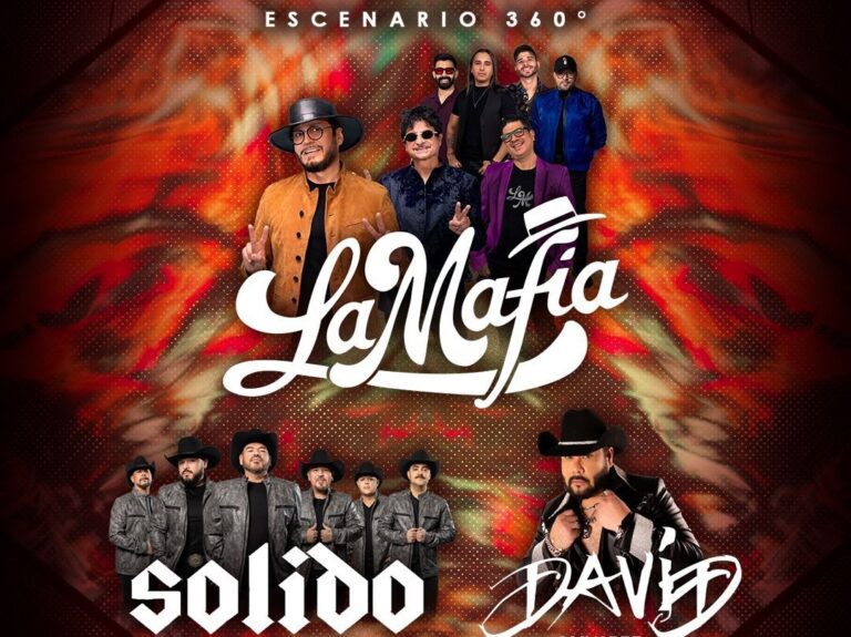 La Mafia, Sólido y David Olivarez llegan a Saltillo con un concierto 360 grados