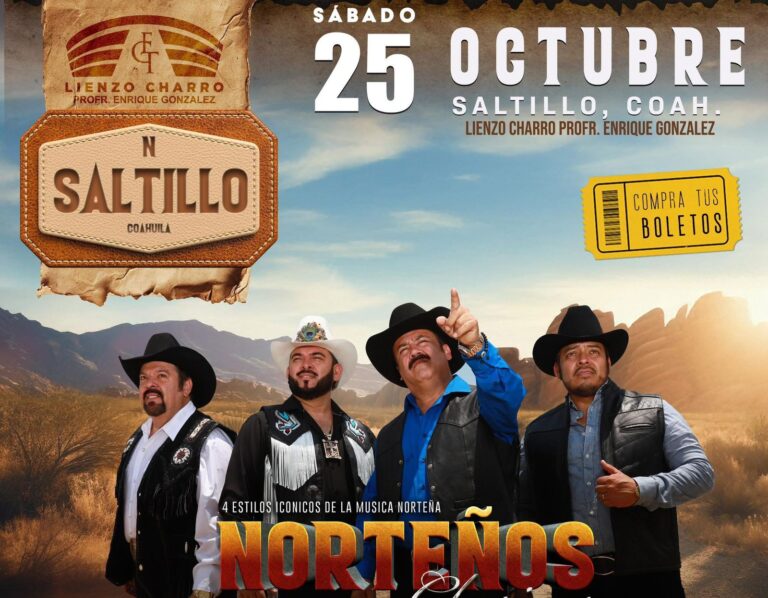 Llega a Saltillo el Norteños Clásicos con Isaías Lucero, Genaro Cruz, Jaime Hernández y Mario Marichalar