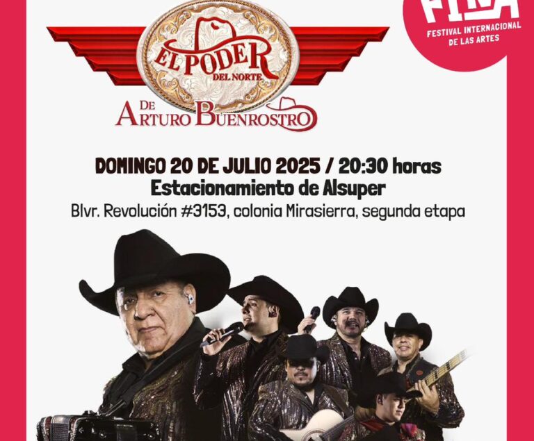 Llegará El Poder del Norte a Mirasierra como parte del FINA 2025