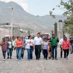Lleva Javier Díaz pavimentación al poniente de Saltillo