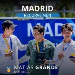 Matías Grande, estudiante de la UAdeC, gana medalla de oro en la Copa del Mundo de Tiro con Arco1