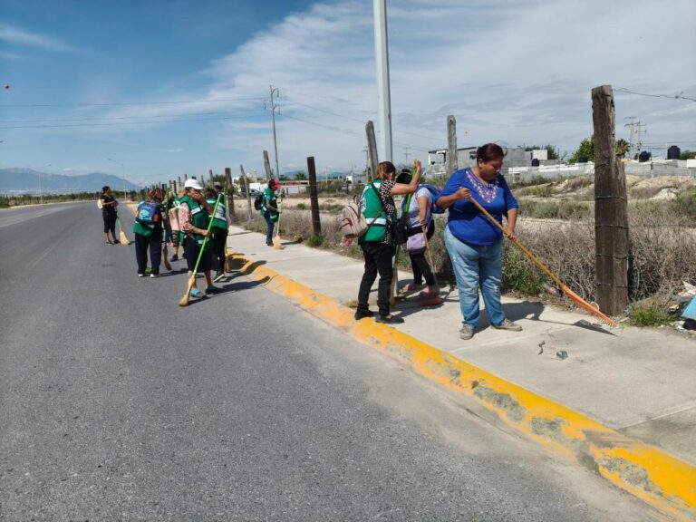 Mujeres de “Ola Verde” transforman colonias de Ramos con trabajo y dignidad