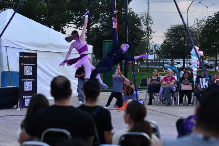 Música, arte circense y cortometrajes llegan al interior de las colonias con el FINA 2025