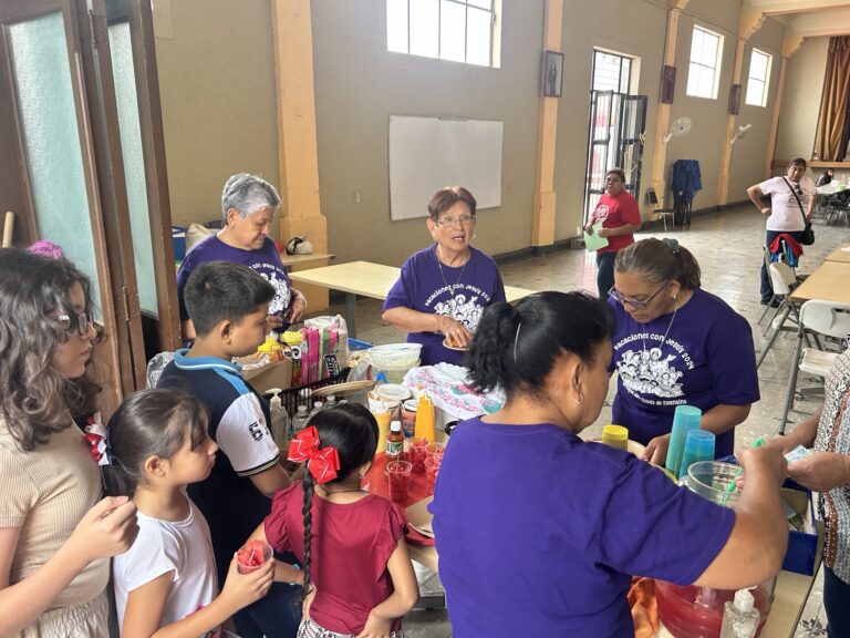 Niñas y niños participan en las “Vacaciones con Jesús” de la parroquia San Nicolás de Tolentino