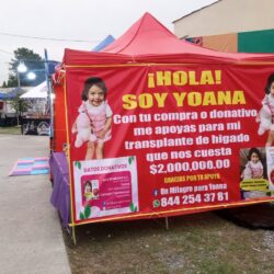 Organizan colecta en la Feria Saltillo a beneficio de niña que requiere trasplante de hígado