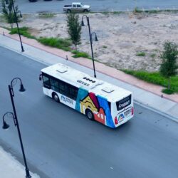 Presenta Tomás Gutiérrez unidades de transporte gratuito para estudiantes y población en general12