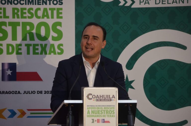 Tiene EU la certeza de que en Coahuila mandan las instituciones: Manolo