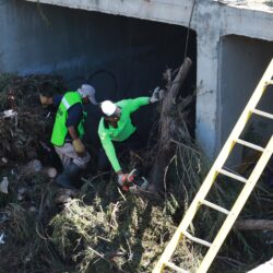 Trabajan brigadas de Saltillo en arroyos y vialidades de la ciudad2