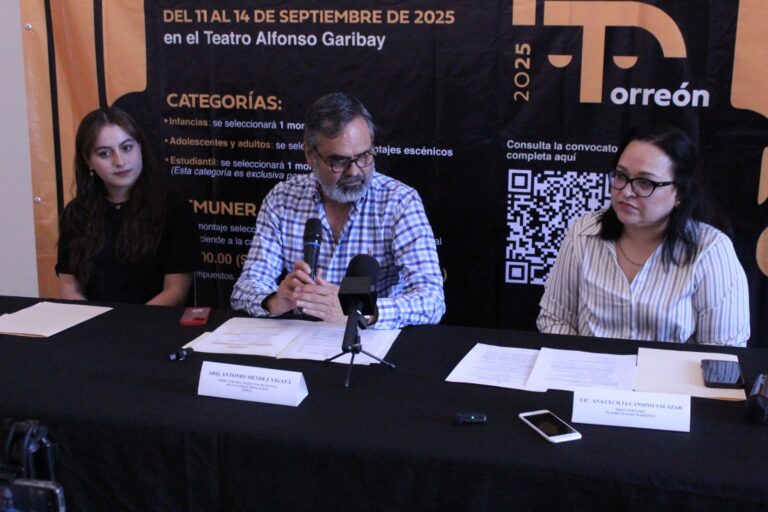 Abren convocatoria para el Primer Encuentro de Teatro Torreón