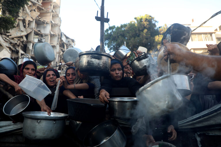 Gaza se muere de hambre: hacen llamado de auxilio en medio del bloqueo