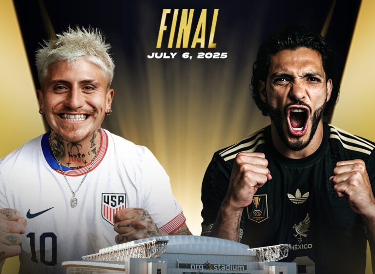 México vs Estados Unidos: cuándo, a qué hora y dónde ver la Final de la Copa Oro 2025
