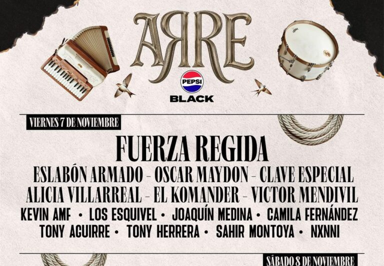 ¿Piensas asistir al festival Arre Pepsi Black 2025? Conoce los beneficios de cada boleto