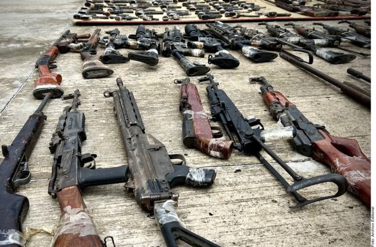 Reprocha Sheinbaum a EU: hicieron solo un operativo contra armas