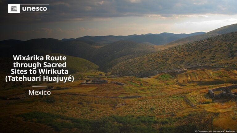Ruta Wixárika ya es Patrimonio Mundial de la UNESCO