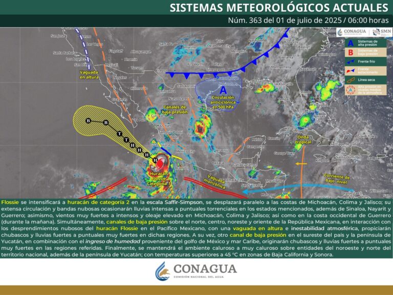 Se esperan lluvias y vientos fuertes en Coahuila