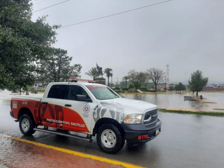 Seguirán lluvias en Saltillo; tome precauciones