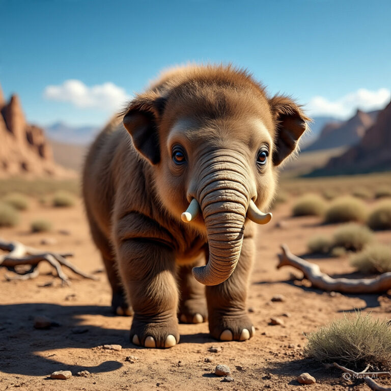 UNAM estudia alimentación de mamut bebé hallado en San Luis Potosí