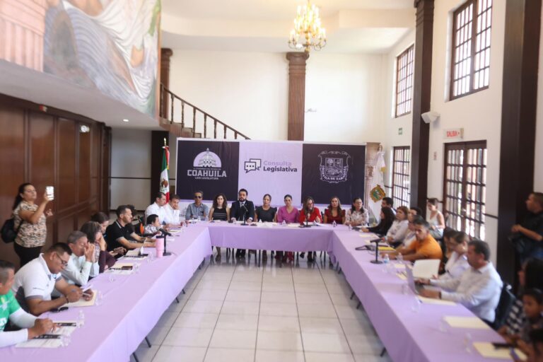 Concluye etapa de diálogo de las consultas legislativas en el Congreso del Estado