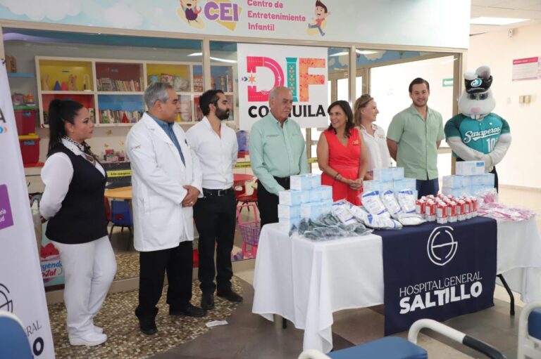 Entrega DIF Coahuila sillas cama y apoyos a hospitales generales