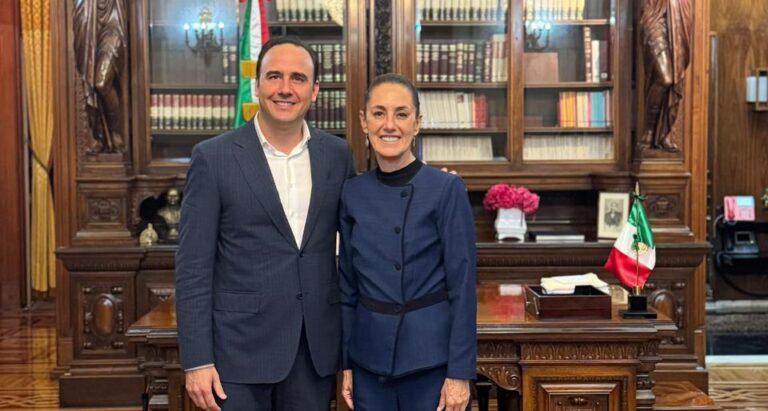 Sheinbaum y Manolo fortalecen proyectos para Coahuila