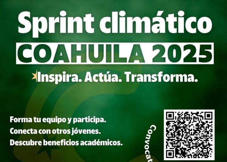 Coahuila convoca a juventudes universitarias al sprint climático 2025