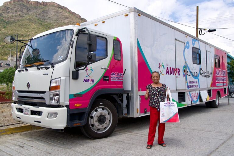 Continúa Amor en Movimiento recorriendo las colonias, barrios y ejidos de Saltillo