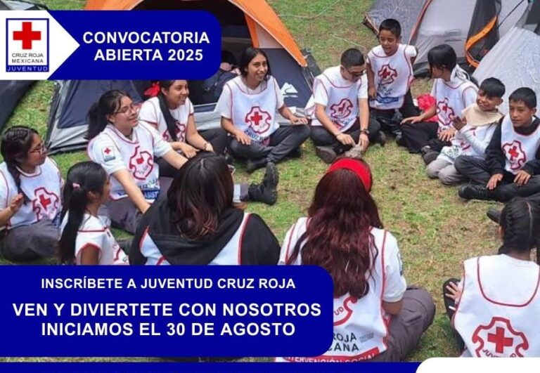Cruz Roja Saltillo invita a niños y jóvenes a integrarse a su área de Juventud