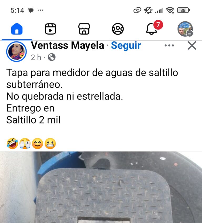 En Saltillo permanente la venta de productos robados en las redes