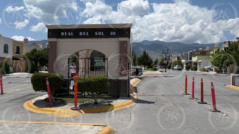 Investigan posible homicidio en fraccionamiento Real del Sol en Saltillo; víctima presentaba múltiples heridas