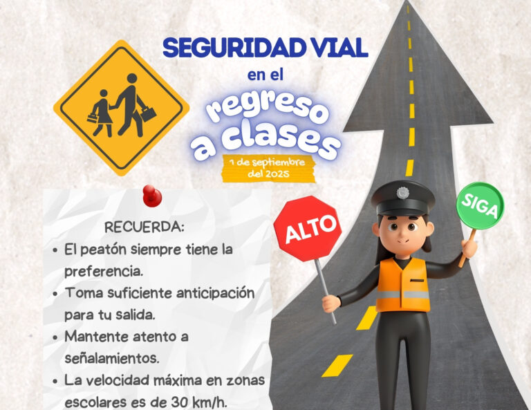 Informan sobre dispositivo de Vialidad para este regreso a clases
