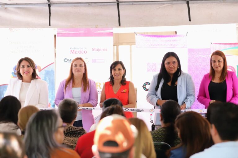 Instalan primer Centro Libre para las Mujeres de Arteaga