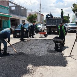 Intensifica Saltillo trabajos de recarpeteo en Las Teresitas