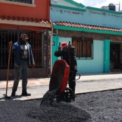 Intensifica Saltillo trabajos de recarpeteo en Las Teresitas3