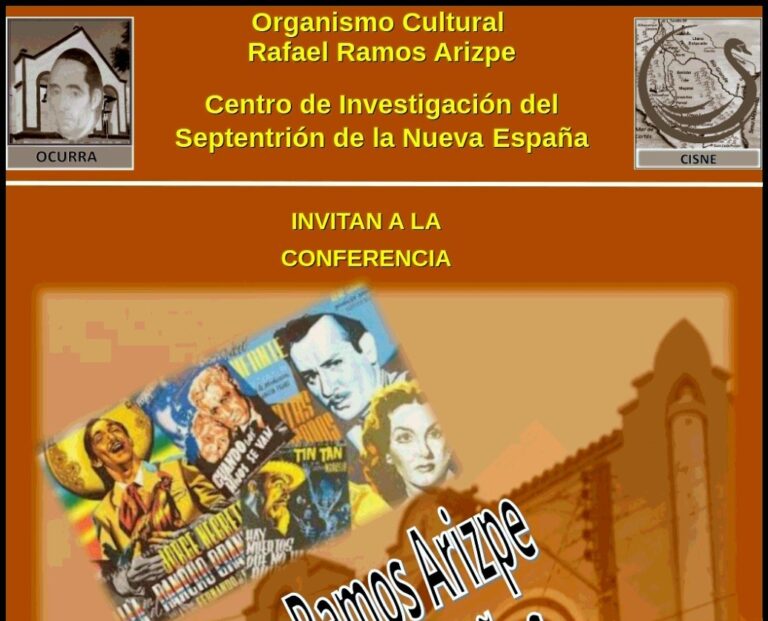 Invitan a la conferencia “El Cine en Ramos Arizpe, la Fábrica de Sueños”
