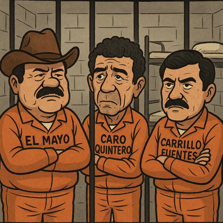 Libran pena de muerte “el Mayo”, Caro Quintero y Carrillo Fuentes   