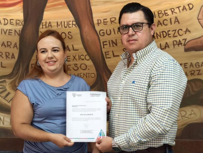 Nombra Karen Sánchez a Jorge Soto como su jefe de gabinete