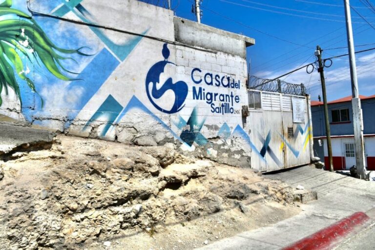 Piden apoyo alimentario para personas en Casa del Migrante en Saltillo
