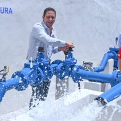 Siguen trabajos para incrementar caudal de agua en la red en Saltillo