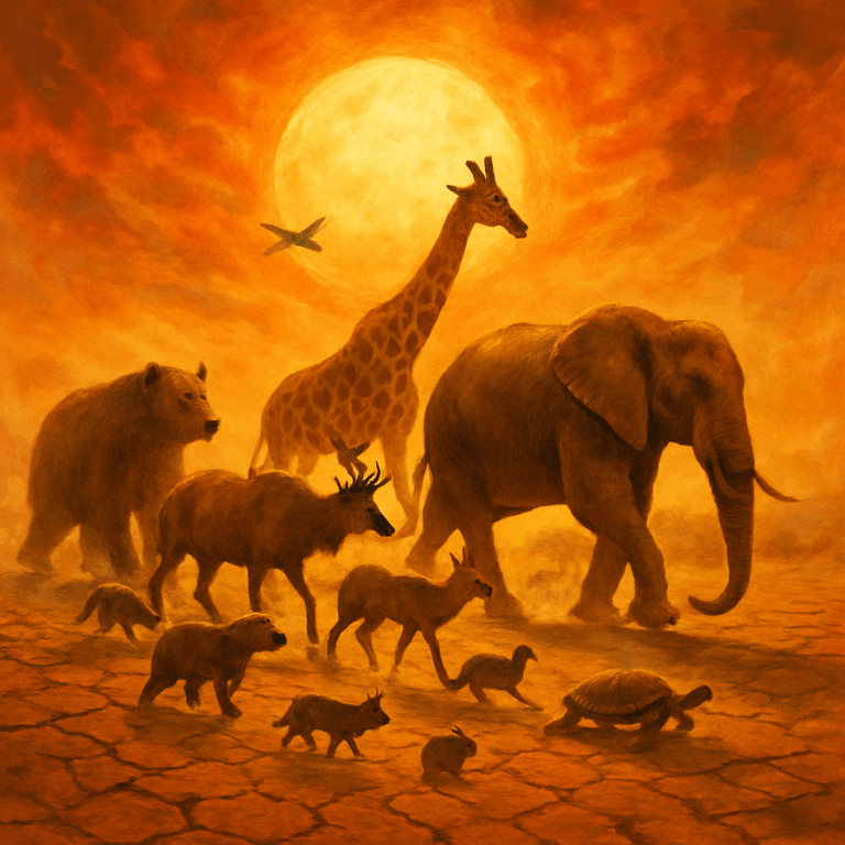 Calentamiento global obliga a especies a trasladarse a lugares más fríos