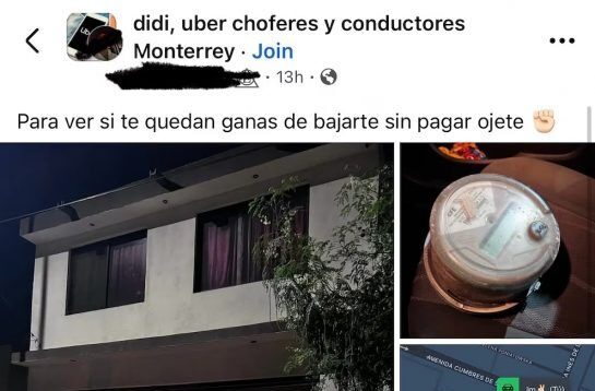 Chofer de app en Monterrey se cobra viaje robando medidor de CFE y podría ir a prisión 