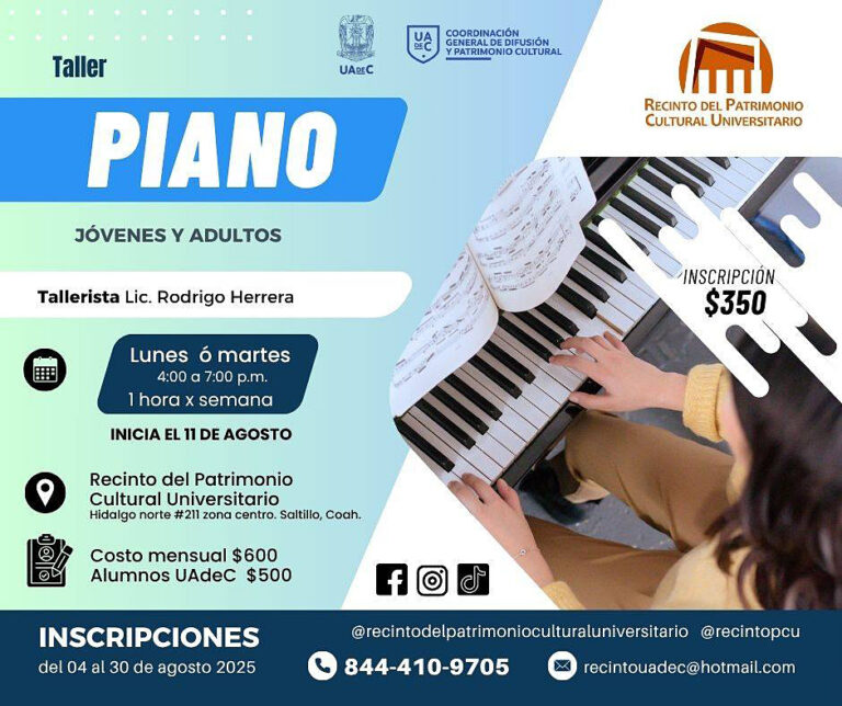 ¿Cuáles son los talleres que ofrecen los Recintos Culturales Universitarios de la UA de C?