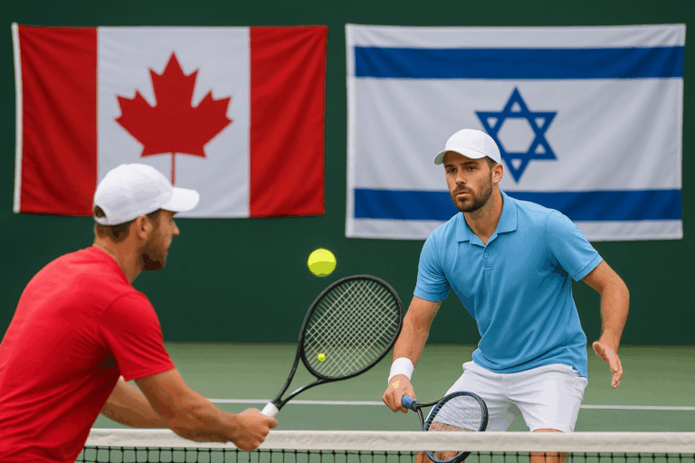 Deportistas y académicos canadienses quieren que se elimine a Israel de las eliminatorias de la Copa Davis